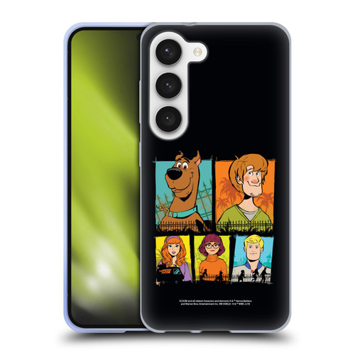 Scoob! Scooby-Doo Movie Graphics Mystery Inc. Gang Soft Gel Case for Samsung Galaxy S23 5G