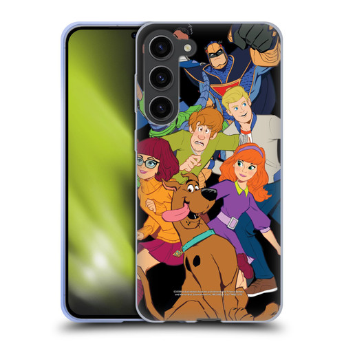 Scoob! Scooby-Doo Movie Graphics The Gang Soft Gel Case for Samsung Galaxy S23+ 5G