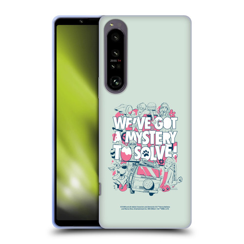 Scoob! Scooby-Doo Movie Graphics Mystery Soft Gel Case for Sony Xperia 1 IV