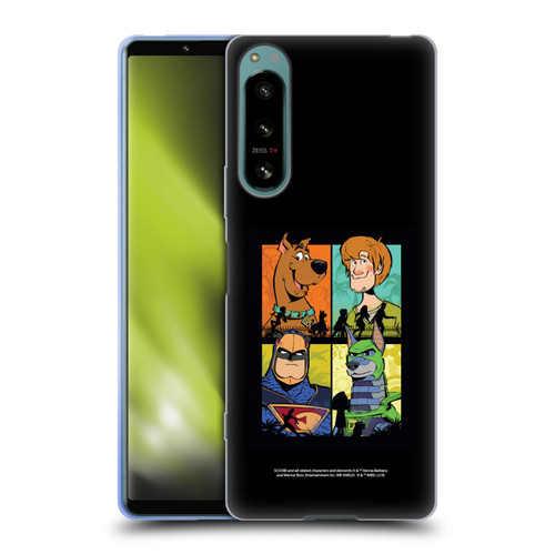 Scoob! Scooby-Doo Movie Graphics Scoob And Falcon Force Soft Gel Case for Sony Xperia 5 IV