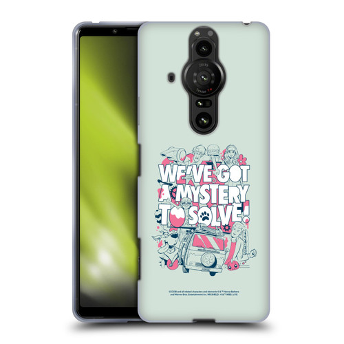 Scoob! Scooby-Doo Movie Graphics Mystery Soft Gel Case for Sony Xperia Pro-I