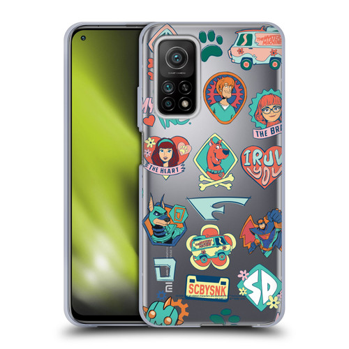 Scoob! Scooby-Doo Movie Graphics Retro Icons Soft Gel Case for Xiaomi Mi 10T 5G