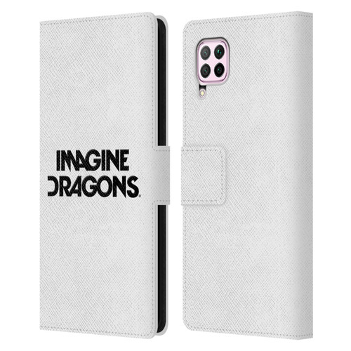 Imagine Dragons Key Art Logo Leather Book Wallet Case Cover For Huawei Nova 6 SE / P40 Lite