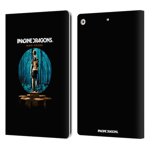 Imagine Dragons Key Art Night Visions Painted Leather Book Wallet Case Cover For Apple iPad 10.2 2019/2020/2021