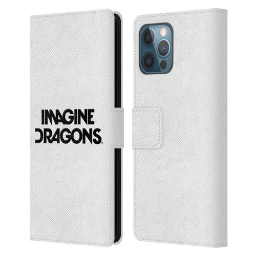 Imagine Dragons Key Art Logo Leather Book Wallet Case Cover For Apple iPhone 12 Pro Max