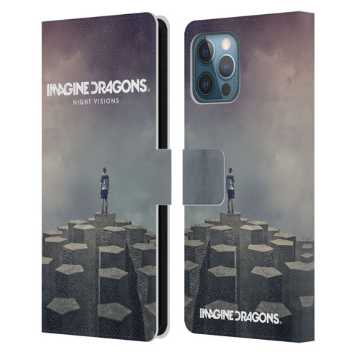 Imagine Dragons Key Art Night Visions Album Cover Leather Book Wallet Case Cover For Apple iPhone 12 Pro Max