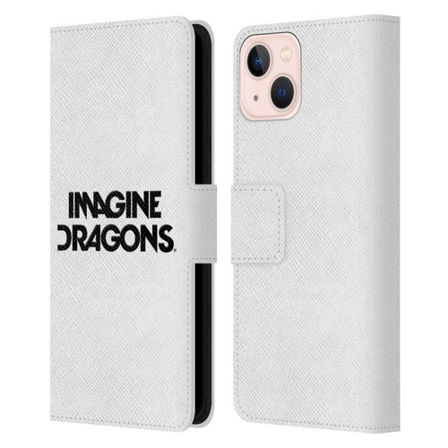 Imagine Dragons Key Art Logo Leather Book Wallet Case Cover For Apple iPhone 13