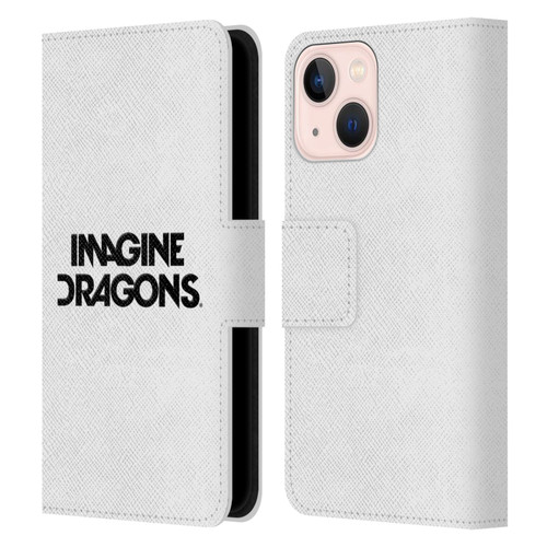 Imagine Dragons Key Art Logo Leather Book Wallet Case Cover For Apple iPhone 13 Mini