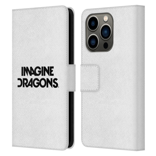 Imagine Dragons Key Art Logo Leather Book Wallet Case Cover For Apple iPhone 14 Pro