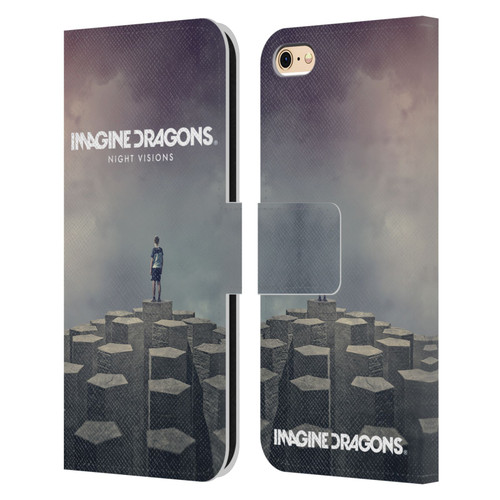 Imagine Dragons Key Art Night Visions Album Cover Leather Book Wallet Case Cover For Apple iPhone 6 / iPhone 6s