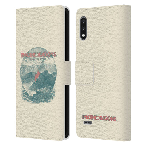 Imagine Dragons Key Art Flame Night Visions Leather Book Wallet Case Cover For LG K22