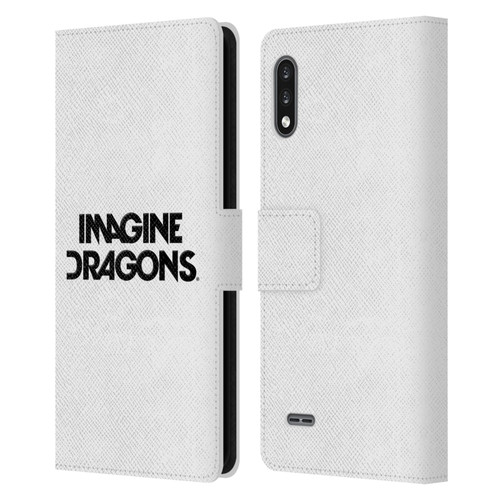 Imagine Dragons Key Art Logo Leather Book Wallet Case Cover For LG K22