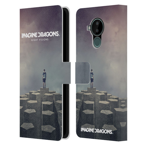 Imagine Dragons Key Art Night Visions Album Cover Leather Book Wallet Case Cover For Nokia C30