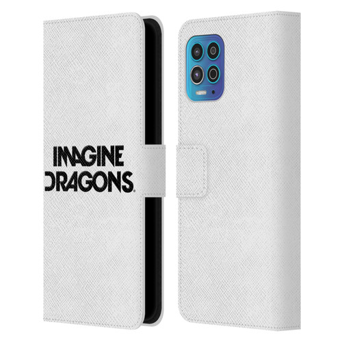 Imagine Dragons Key Art Logo Leather Book Wallet Case Cover For Motorola Moto G100