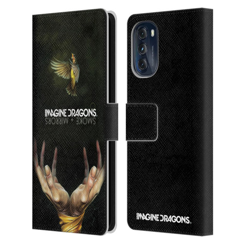 Imagine Dragons Key Art Smoke And Mirrors Leather Book Wallet Case Cover For Motorola Moto G (2022)