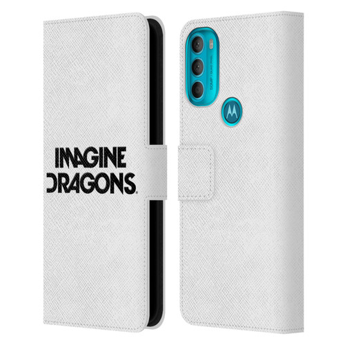 Imagine Dragons Key Art Logo Leather Book Wallet Case Cover For Motorola Moto G71 5G
