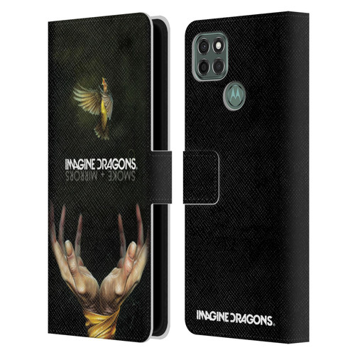 Imagine Dragons Key Art Smoke And Mirrors Leather Book Wallet Case Cover For Motorola Moto G9 Power