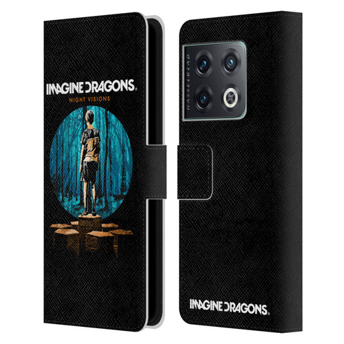 Imagine Dragons Key Art Night Visions Painted Leather Book Wallet Case Cover For OnePlus 10 Pro