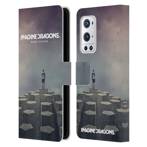 Imagine Dragons Key Art Night Visions Album Cover Leather Book Wallet Case Cover For OnePlus 9 Pro