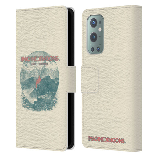 Imagine Dragons Key Art Flame Night Visions Leather Book Wallet Case Cover For OnePlus 9