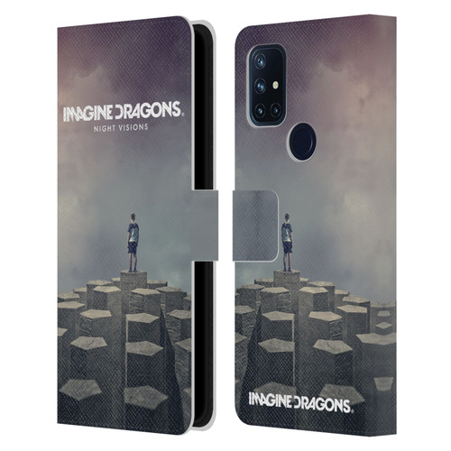 Imagine Dragons Key Art Night Visions Album Cover Leather Book Wallet Case Cover For OnePlus Nord N10 5G