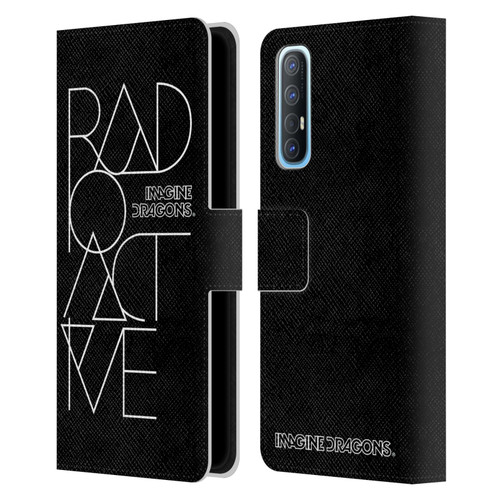 Imagine Dragons Key Art Radioactive Leather Book Wallet Case Cover For OPPO Find X2 Neo 5G