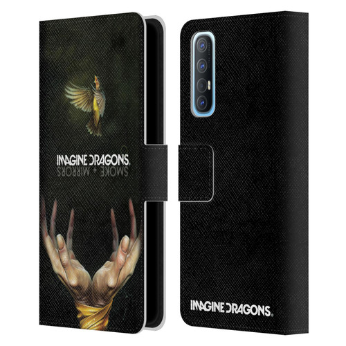 Imagine Dragons Key Art Smoke And Mirrors Leather Book Wallet Case Cover For OPPO Find X2 Neo 5G