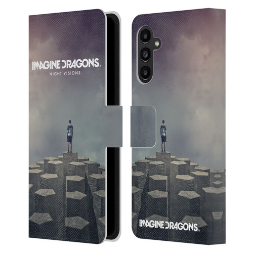 Imagine Dragons Key Art Night Visions Album Cover Leather Book Wallet Case Cover For Samsung Galaxy A13 5G (2021)