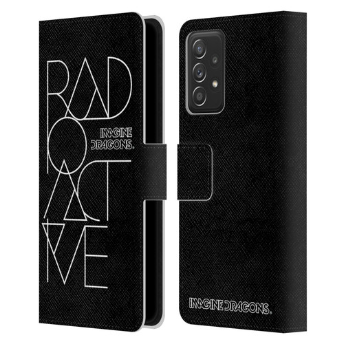 Imagine Dragons Key Art Radioactive Leather Book Wallet Case Cover For Samsung Galaxy A52 / A52s / 5G (2021)
