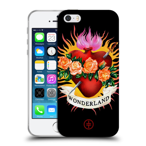 Take That Wonderland Heart Soft Gel Case for Apple iPhone 5 / 5s / iPhone SE 2016