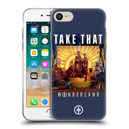 Take That Wonderland Album Cover Soft Gel Case for Apple iPhone 7 / 8 / SE 2020 & 2022