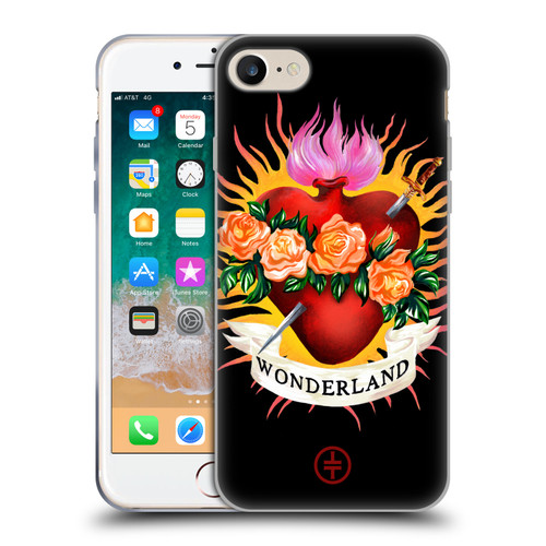 Take That Wonderland Heart Soft Gel Case for Apple iPhone 7 / 8 / SE 2020 & 2022