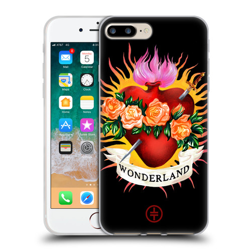 Take That Wonderland Heart Soft Gel Case for Apple iPhone 7 Plus / iPhone 8 Plus