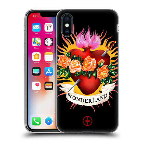 Take That Wonderland Heart Soft Gel Case for Apple iPhone X / iPhone XS