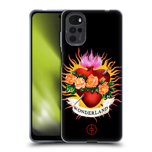 Take That Wonderland Heart Soft Gel Case for Motorola Moto G22