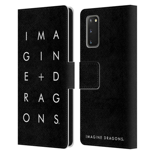 Imagine Dragons Key Art Stacked Logo Leather Book Wallet Case Cover For Samsung Galaxy S20 / S20 5G