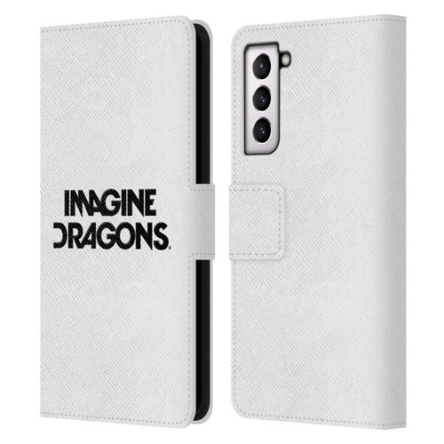 Imagine Dragons Key Art Logo Leather Book Wallet Case Cover For Samsung Galaxy S21 5G