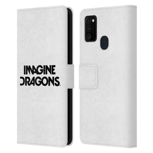 Imagine Dragons Key Art Logo Leather Book Wallet Case Cover For Samsung Galaxy M30s (2019)/M21 (2020)