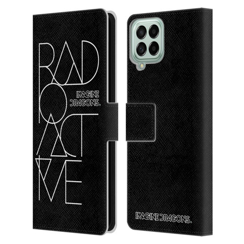 Imagine Dragons Key Art Radioactive Leather Book Wallet Case Cover For Samsung Galaxy M33 (2022)