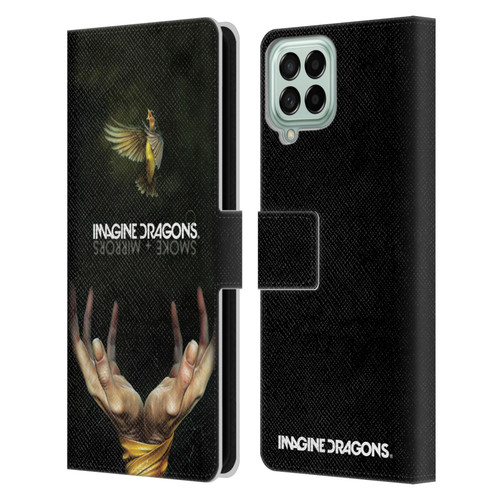 Imagine Dragons Key Art Smoke And Mirrors Leather Book Wallet Case Cover For Samsung Galaxy M33 (2022)