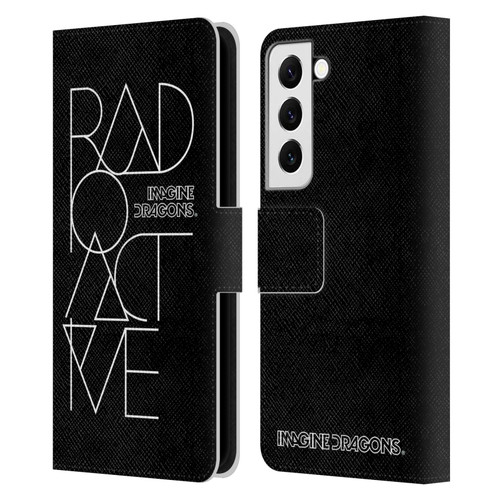 Imagine Dragons Key Art Radioactive Leather Book Wallet Case Cover For Samsung Galaxy S22 5G