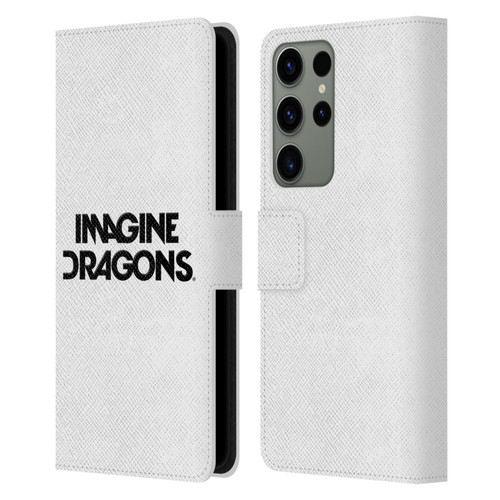 Imagine Dragons Key Art Logo Leather Book Wallet Case Cover For Samsung Galaxy S23 Ultra 5G