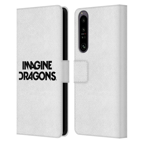 Imagine Dragons Key Art Logo Leather Book Wallet Case Cover For Sony Xperia 1 IV