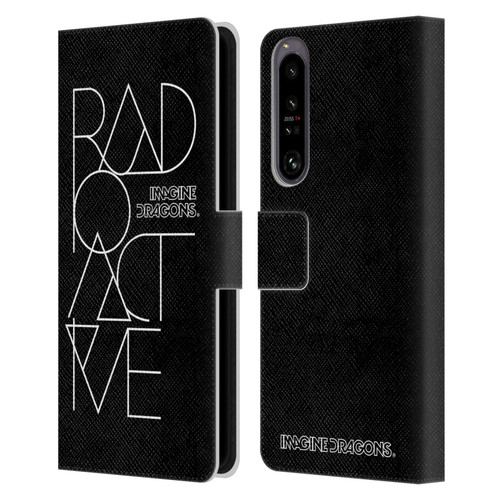 Imagine Dragons Key Art Radioactive Leather Book Wallet Case Cover For Sony Xperia 1 IV