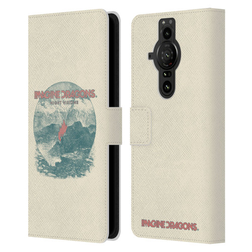 Imagine Dragons Key Art Flame Night Visions Leather Book Wallet Case Cover For Sony Xperia Pro-I