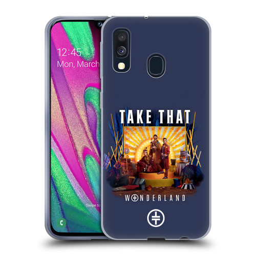 Take That Wonderland Album Cover Soft Gel Case for Samsung Galaxy A40 (2019)