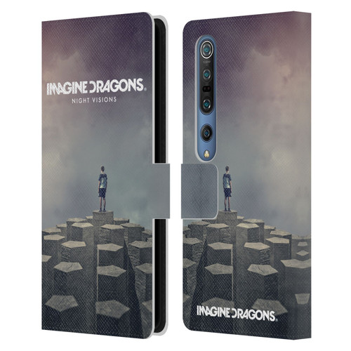 Imagine Dragons Key Art Night Visions Album Cover Leather Book Wallet Case Cover For Xiaomi Mi 10 5G / Mi 10 Pro 5G
