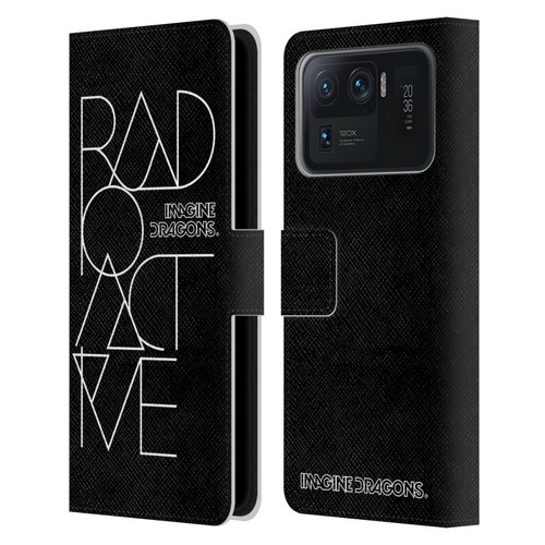 Imagine Dragons Key Art Radioactive Leather Book Wallet Case Cover For Xiaomi Mi 11 Ultra