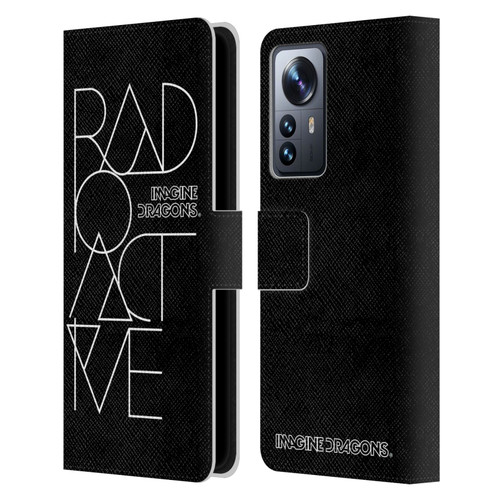 Imagine Dragons Key Art Radioactive Leather Book Wallet Case Cover For Xiaomi 12 Pro