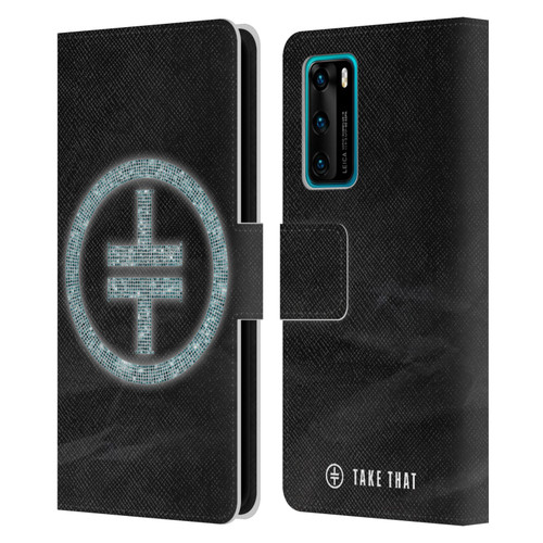 Take That Wonderland Diamante Leather Book Wallet Case Cover For Huawei P40 5G